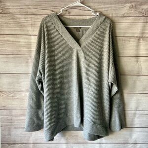 Falls Creek Gray Sweater
